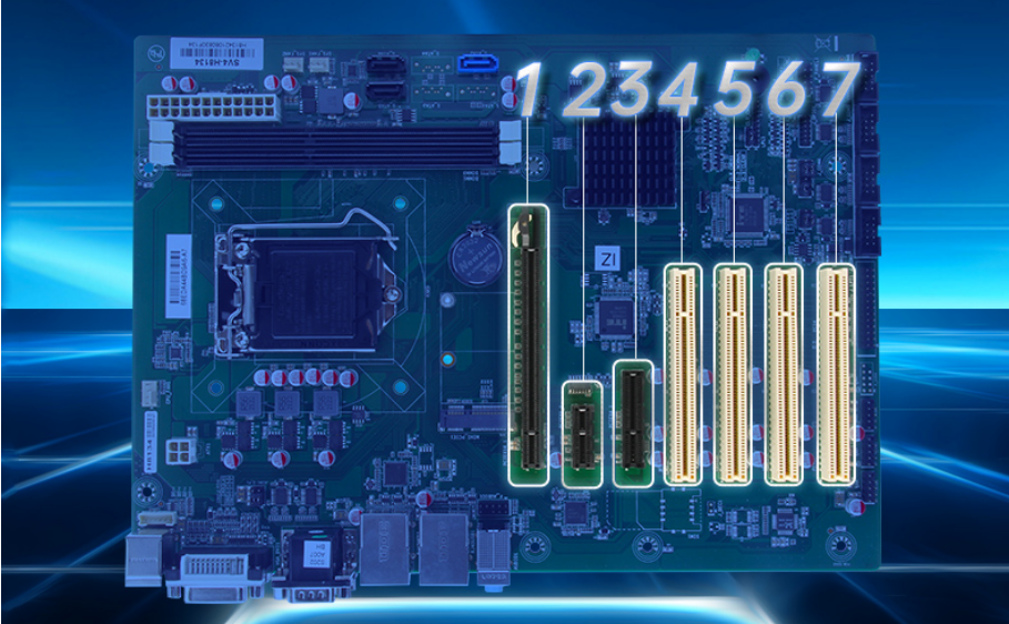 7չ۷ֱΪ1PCIex16ۣ1PCIex4ۣ1PCIex1Լ4PCIۡ